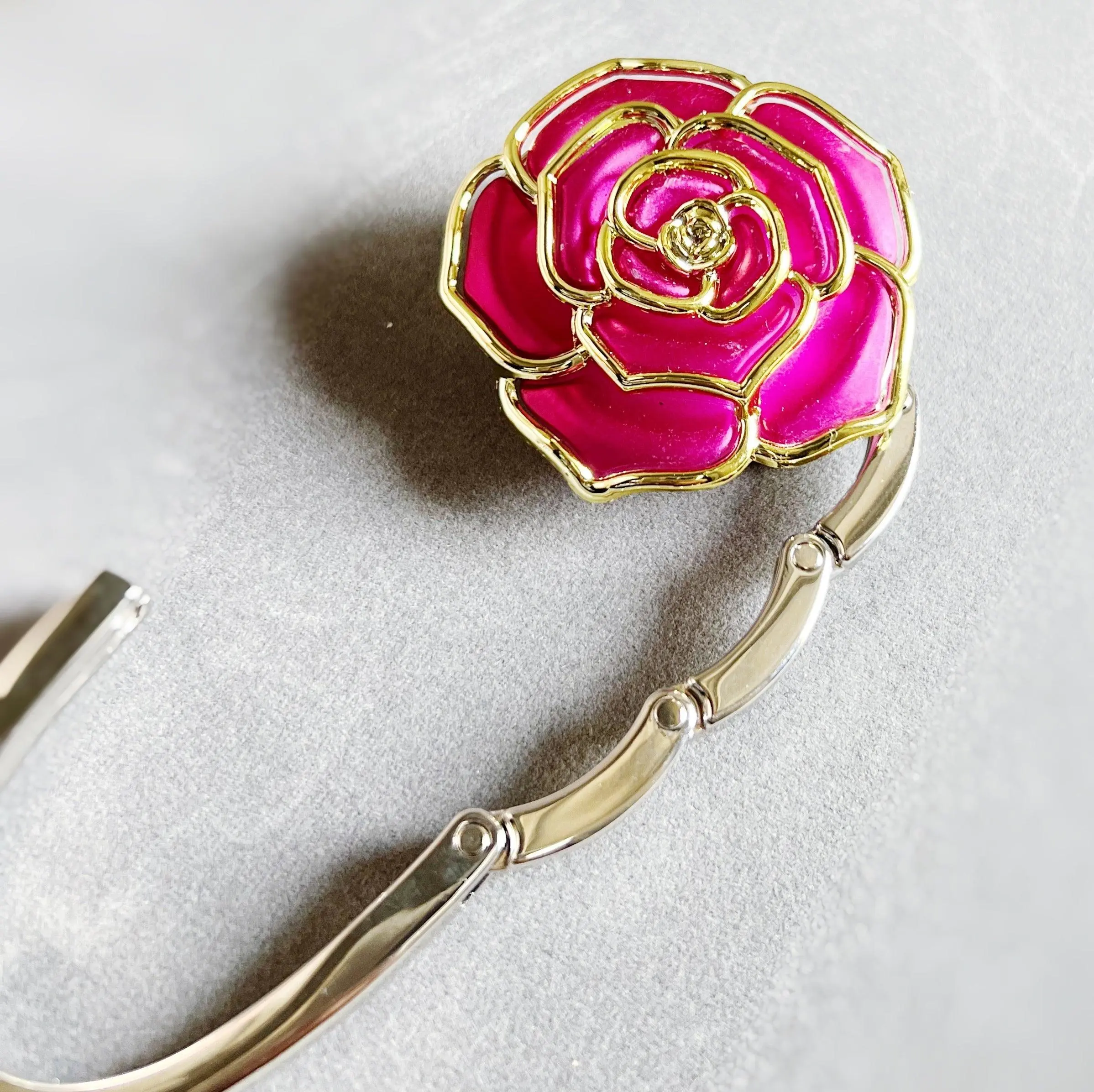 Pink Bloom Purse Hanger Bag Accessory Bag Hanging Decoration