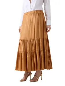 GUESS Female Pleated maxi skirt