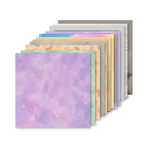 Pastel Scrapbook Paper Pack –  12Pads Journaling & DIY Projects (Assorted Patterns)
