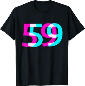 Number 59 Sports Team Player #59 Varsity Jersey Sport Fan T-Shirt - Katiegood Shop 75BB09FF8MYYP