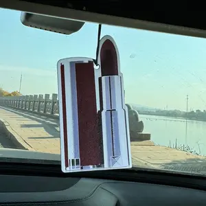 Hilton Hotel Scented Car Air Freshener, Hanging Car Diffuser, Long-Lasting Fragrance Paper Pendant, Natural Essential Oils, Perfect Gift for Friends and Family