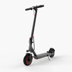 Electric Scooter For Adults, 500W Motor, Top Speed Of 22 MPH, 28 Miles, 10" Tires, Foldable E-Scooter For Adults Equipped With App Control And Dual Braking System, Portable Folding, LED Lights Scooter