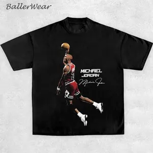 [100% Cotton] Vintage Jordan Dunk Basketball T-Shirt With Cool Graphic Design And Vibrant Colors For Sports Fans T-Shirt For Men And Women