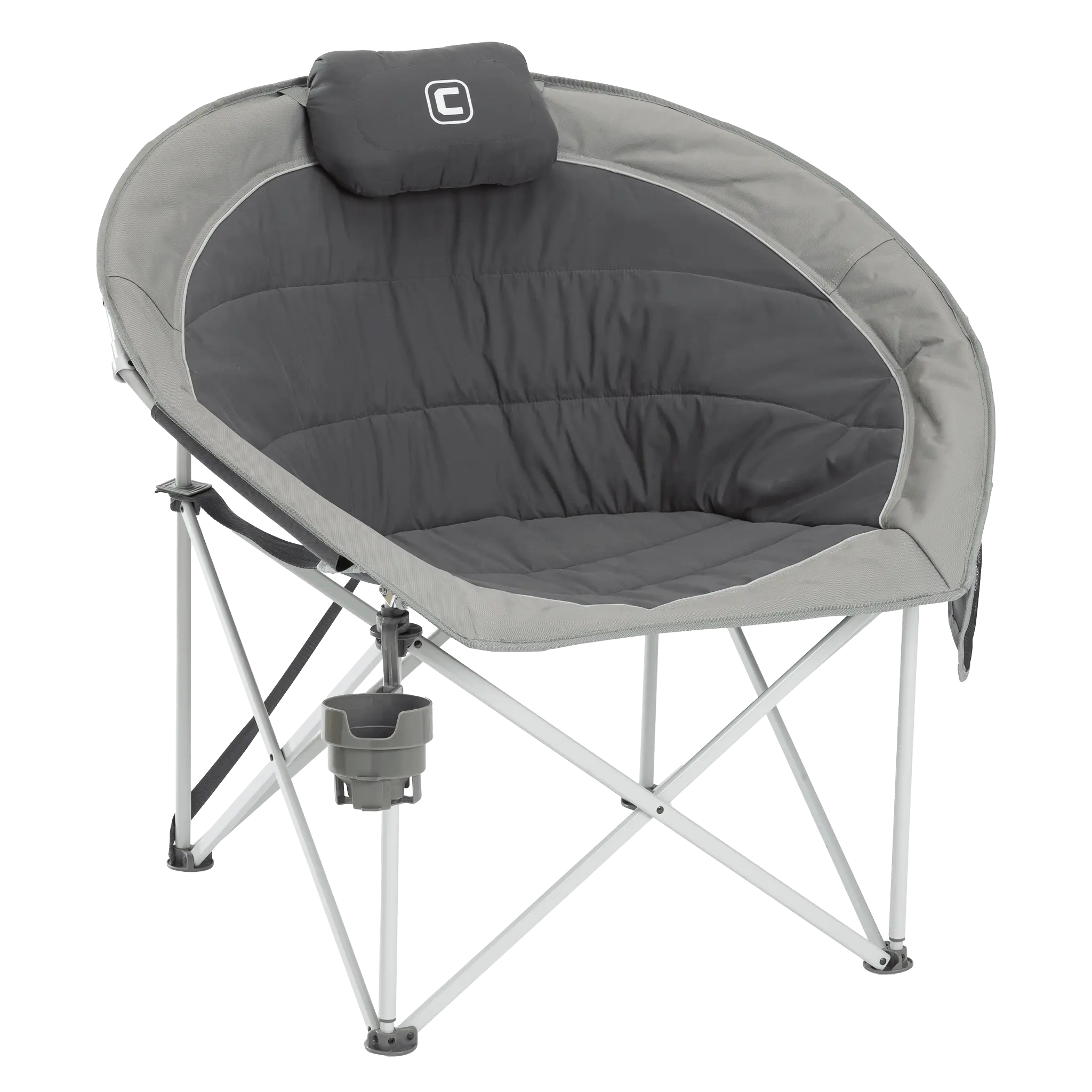 Oversized Padded Round Chair