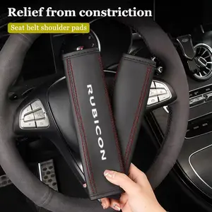 Comfortable Car Seat Belt Shoulder Cover, Safety Pad for Jeep Rubicon, Available in 1pc or 2pcs, Ideal for Enhanced Driving Comfort