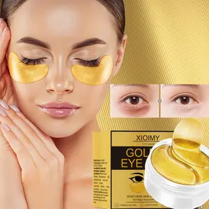 60pcs Collagen Eye Mask Balm, Strong Moisture, Hydrating, Tightening & Brightening, Anti-Dark Circles, Soothing Skin Care Treatment, Aloe