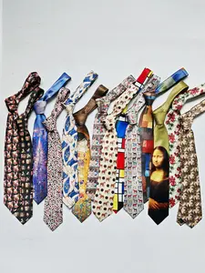 1pc Colorful Handcrafted Tie for Men and Women, Casual Elegant Tie, Casual Style for Work and School, Perfect for Cosplay and Formal