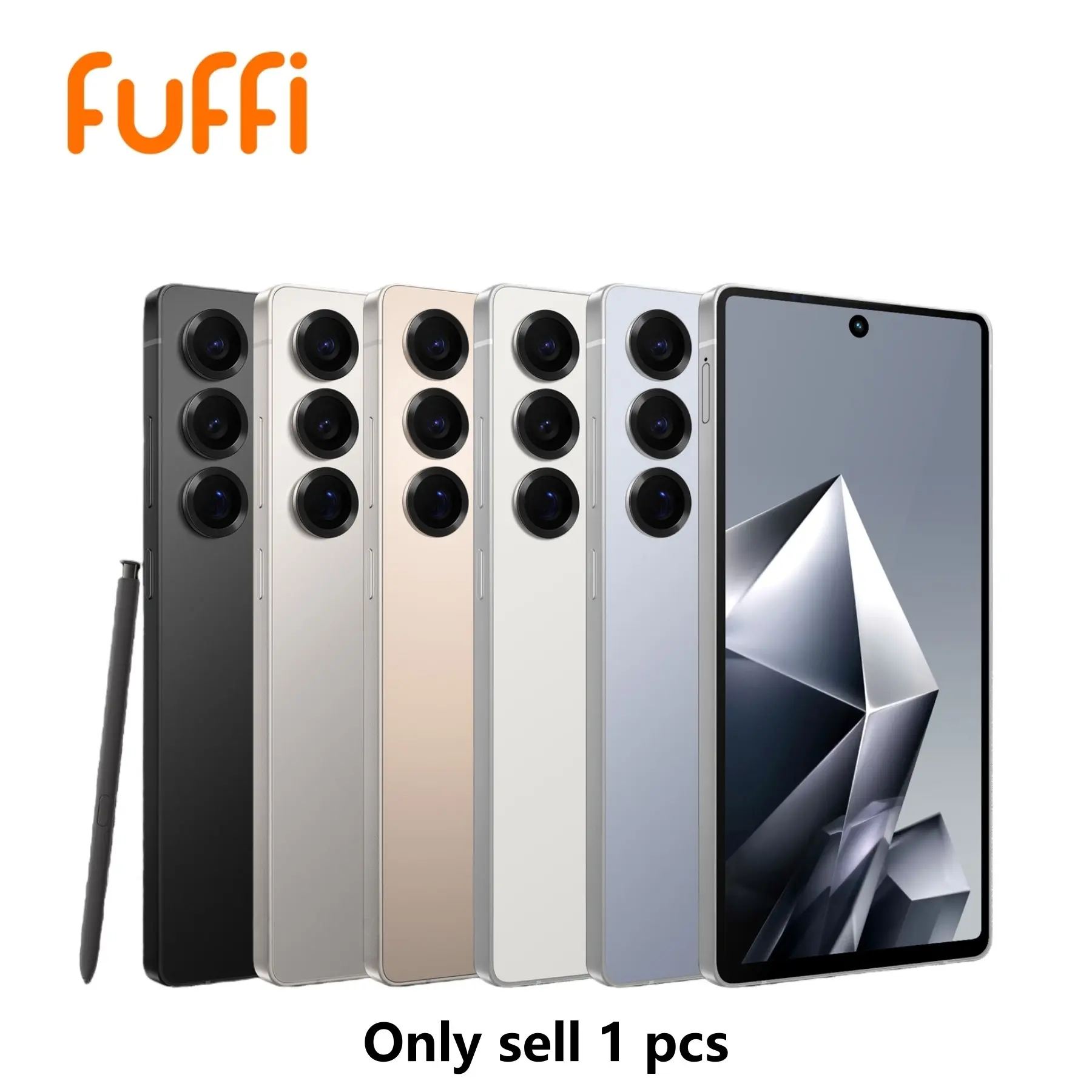 Fuffi Unlocked Global 4G Network Touchscreen Large Screen Smartphone Cellphone, 6.8-Inch HD Display, 3GB/4GB RAM, 32GB ROM, 8MP+16MP Cameras, 4000mAh Battery, Dual SIM Card Slots