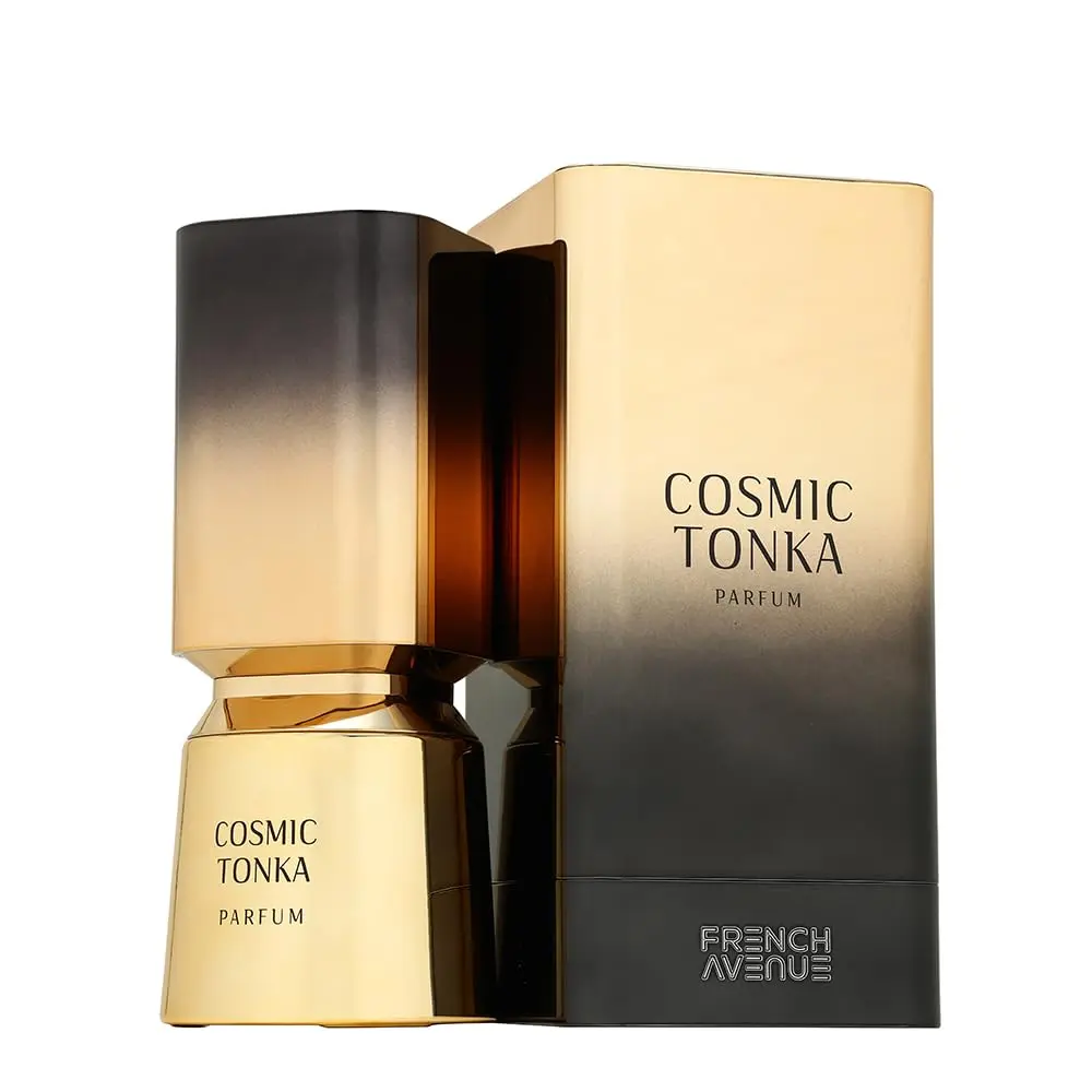 French Avenue Cosmic Tonka Parfum, Eau de Parfum 100ml, Bergamot Saffron Agarwood Bulgarian Rose White Musk Tonka Bean Amber Oakmoss, Long Lasting Fragrance for Women