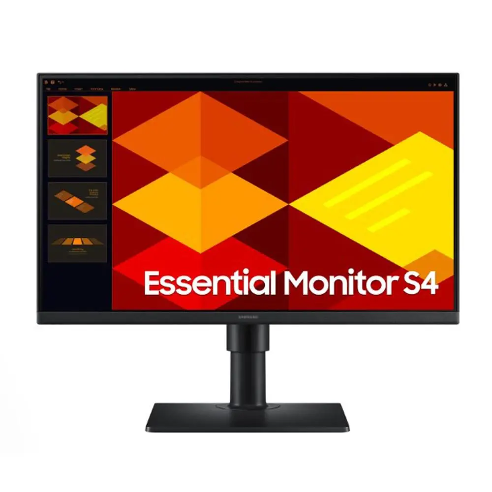 Samsung 27" Borderless S40GD IPS Computer Monitor - 100Hz Business Display for Work, Play, Learn with Stunning Colors, Ips Computer Monitors