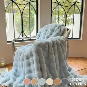 Comfortable Ultra-Soft Thick Solid Color Microfiber Plush Blanket/Duvet Cover, Classic Square Design, Warm, Cozy & Durable, All-Season Blanket/Duvet for Bed, Sofa, and Living Room, Relieves Stress and Anxiety, Perfect for Wrapping Pets, Fluffy Blanket