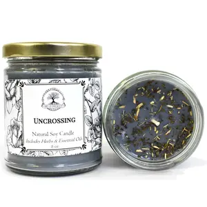 Uncrossing Soy Spell Candle for Hexes, Crossed Conditions & Jinxes