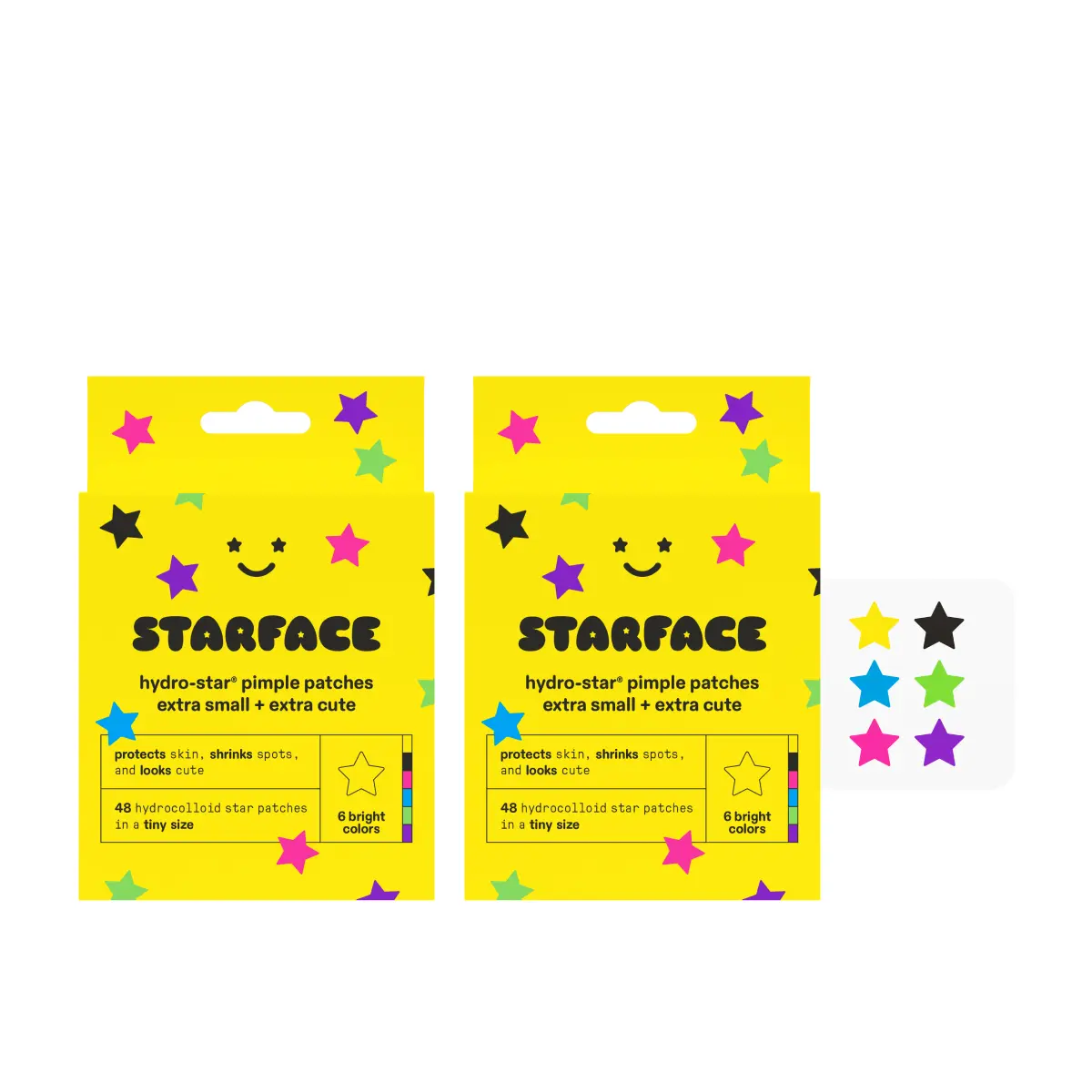 Starface Tiny Hydro-Star Pimple Patch 2-Pack Refill, 96 ct Starface Tiny Hydro-Star Pimple Patch 2-Pack Refill, 96 ct