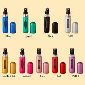 5ML Travel Portable Perfume Bottle, 3pcs/set Mini Refillable Spray Bottle, Perfume Sample Bottle, Cosmetics Makeup Tool, Makeup Tool for Women & Girls, Cosmetic