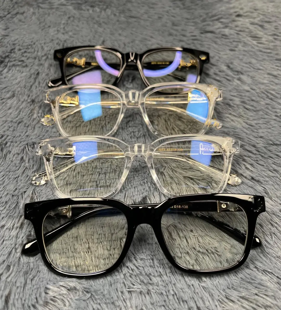 Premium Luxury 2026 Square Eyeglasses for Women & Men, Designer Style Fashion Glasses, The Glasses That Never Go Out of Style, Lightweight Thick Frame, Blue Light Blocking, Modern Classic Eyewear for Work, Travel & Everyday Wear