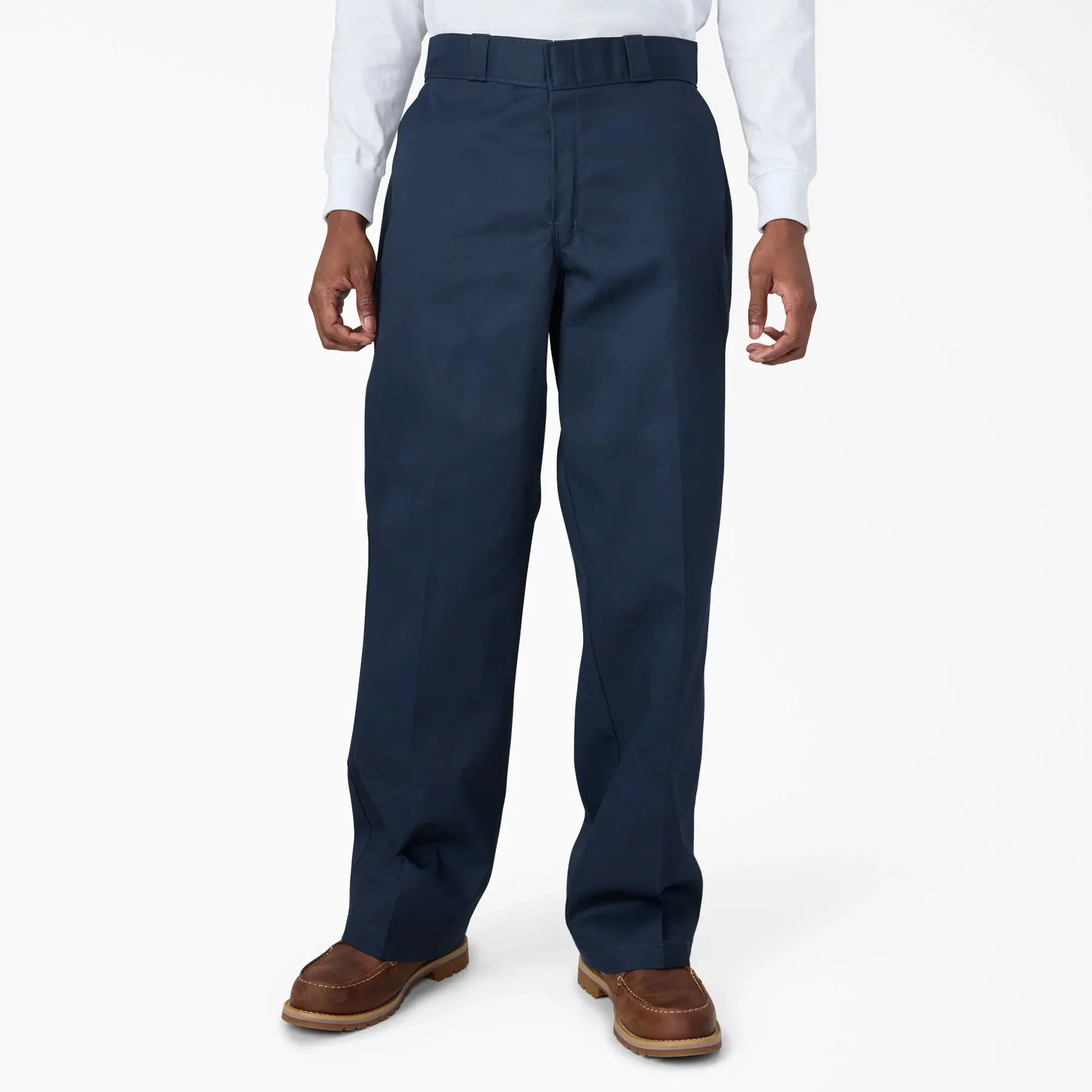 Dickies 877 Loose-Fit Men's Work Pant - Dark Navy, Boot-Friendly, Comfy, Loose-Fitted, Vintage-Inspired Men's Pants, Boot-Friendly Men's Pants