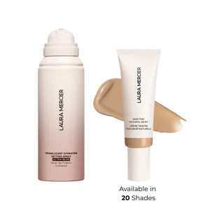 Hydrating Setting Spray + Tinted Moisturizer Natural Dewy SPF 30 Duo -