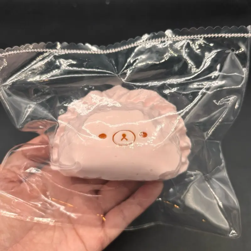 New frozen butter super mouldable dumpling pink taba squishy
