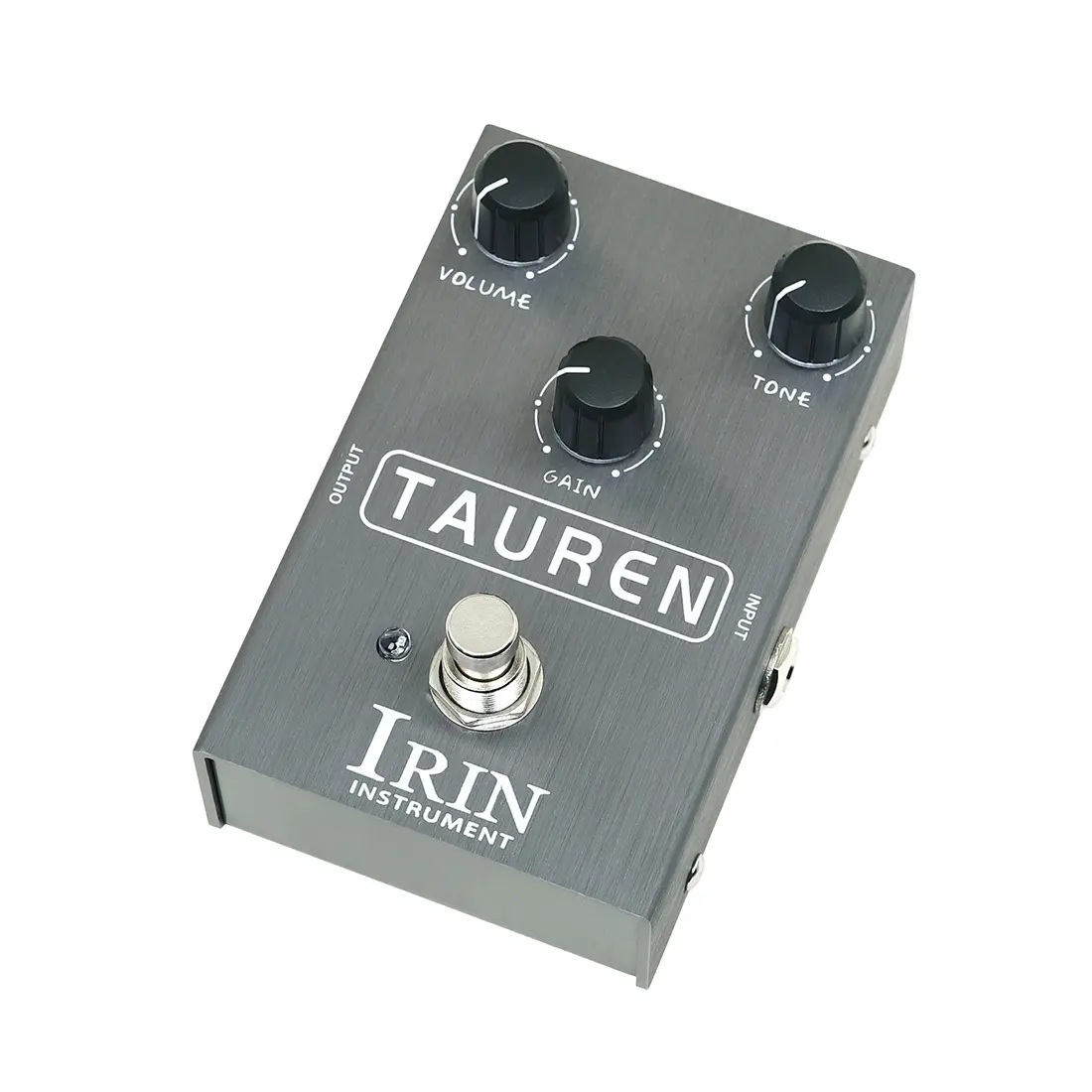 Irin Distortion Guitar Effects Pedal, Fine Detail Overdrive Effect Pedal, High-Quality Sound Processing, Ideal for Rock and Metal Music