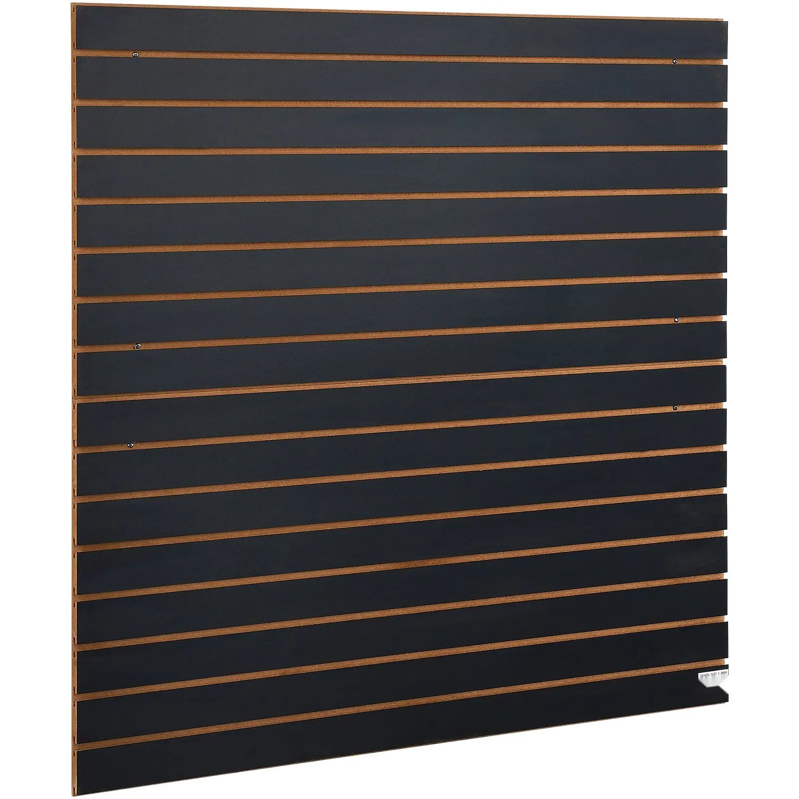 Slatwall Panels, 4 Ft x 2 Ft Black Garage Wall Panels 24H x 48L (Set of 2 Panels), Heavy Duty Garage Wall Organizer Panels for Retail Store Display, Garage Wall, Workshop, Tool Storage, and Craft Organization