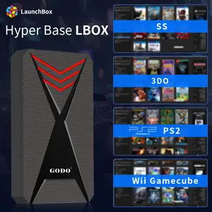 2TB Launchbox Game Hard Drive with 4200+ Games for PS4/PS3/Gamecube/PS2/Wii/Wiiu/Sega Saturn/SNES Plug&Play Retro Game Consoles for Windows PC/Laptop