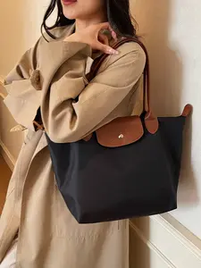 New Large Capacity Shoulder Bag Women Fashion Versatile Handbag Casual Short Trip Travel Laptop Commuter Tote Lightweight Yoga Fitness Gym Bag