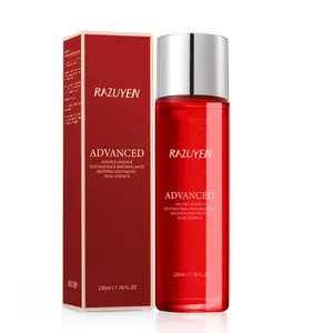 RAZUYEN 7.78 Fl Oz/230ml AHA/BHA Liquid with Niacinamide for Pore Tightening, Pore Refining, Gentle Exfoliating, Hydrating Toner for Combination and Oily Skin, Skin Balancing Essence facial essence glycolic  acid
