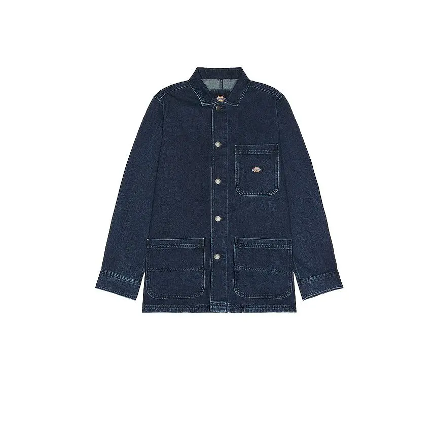 Dickies Denim Chore Coat in Stonewashed Indigo