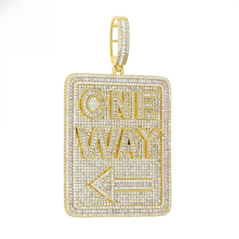 One way gold free 60CM twist chain