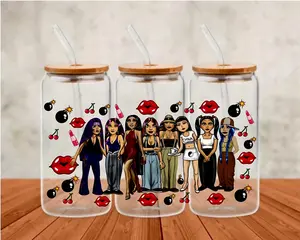 Las Cholas - UVDTF Wrap for cups/hard surfaces sticker Adhesive Vinyl Decal Crafts Kit