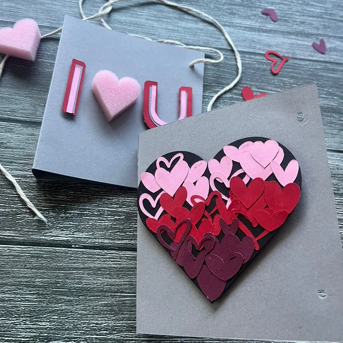 Valentine’s Day Mini Scrapbook Album