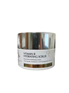 Reiland Vitamin B Hydrating Scrub – Dual-Action Exfoliator with Niacinamide & Pomegranate Enzymes, 1.7 fl oz