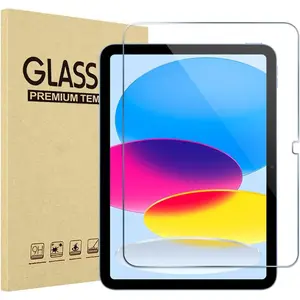 Entronix Clear Tempered Glass Screen Protector for iPad 10/9/8/7 Gen Air Pro Mini Easy Installation Durable Scratch Resistant Tablet Accessory