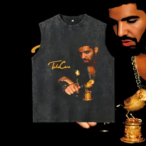 Washable vest Drake Vintage Hip Hop Rap  Streetwear Music Inspired  For Take Care Fan Casual Classic Cotton Menswear Retro  Top Comfy Graphic Smooth  Underwear