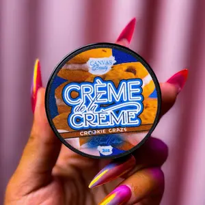 Canvas Beauty Travel Size CRÈME DE LA CRÈME 2oz - Rich Nourishing Cream for Radiant Skin with Anti-Aging & Firming Properties Moisturizer Fragrance Glossy Organic Hydrate