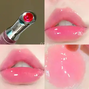 Fruit honey bright lips essence honey honey honey peach honey grape strawberry colored lip gloss lips essence honey moisturizing lasting moisture anti cracking hidden lip lines toot lip oil Lip Care suitable for all skin types, Valentine's Day gift