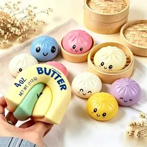 Limited time special deal! Get 2 bun squishies plus 1 butter squishy at our exclusive live stream price!