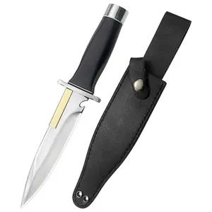 A wilderness survival knife! Multi-functional, with a fixed blade, an essential tool for wilderness survival.