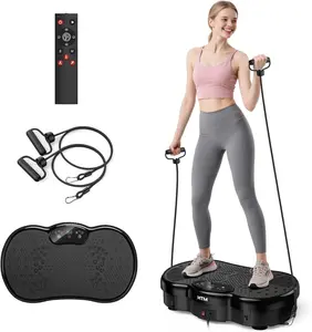 Slim Vibration Plate Exercise Machine, Compact Home Gym Exercise Machine  120 RPM, 5 Programs, SummerVibes Fitness Trainer, the Vibration Plate, Vibration Plates Portable Twisting Ab