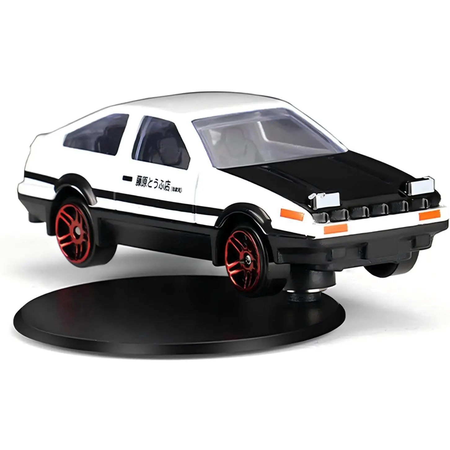 Drift & Turn Mini  Model Dashboard Ornament  Dynamic Interactive  Decor for Enthusiasts  Interior Dashboard Drifting Decorations Accessories Gifts (White-AE86)