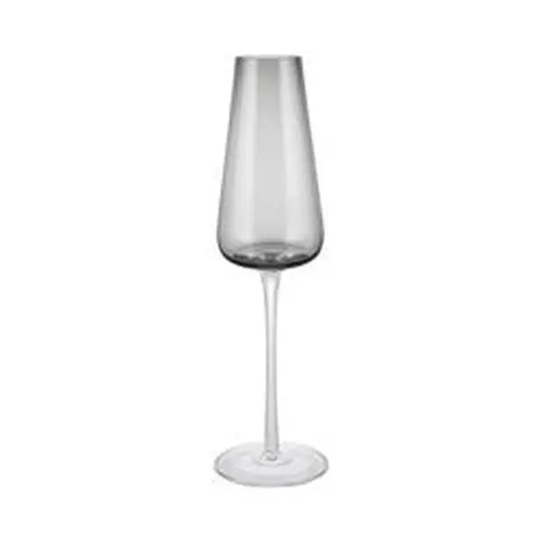 Blomus 64277 Belo Champagne Glasses, Smoke - Set of 2