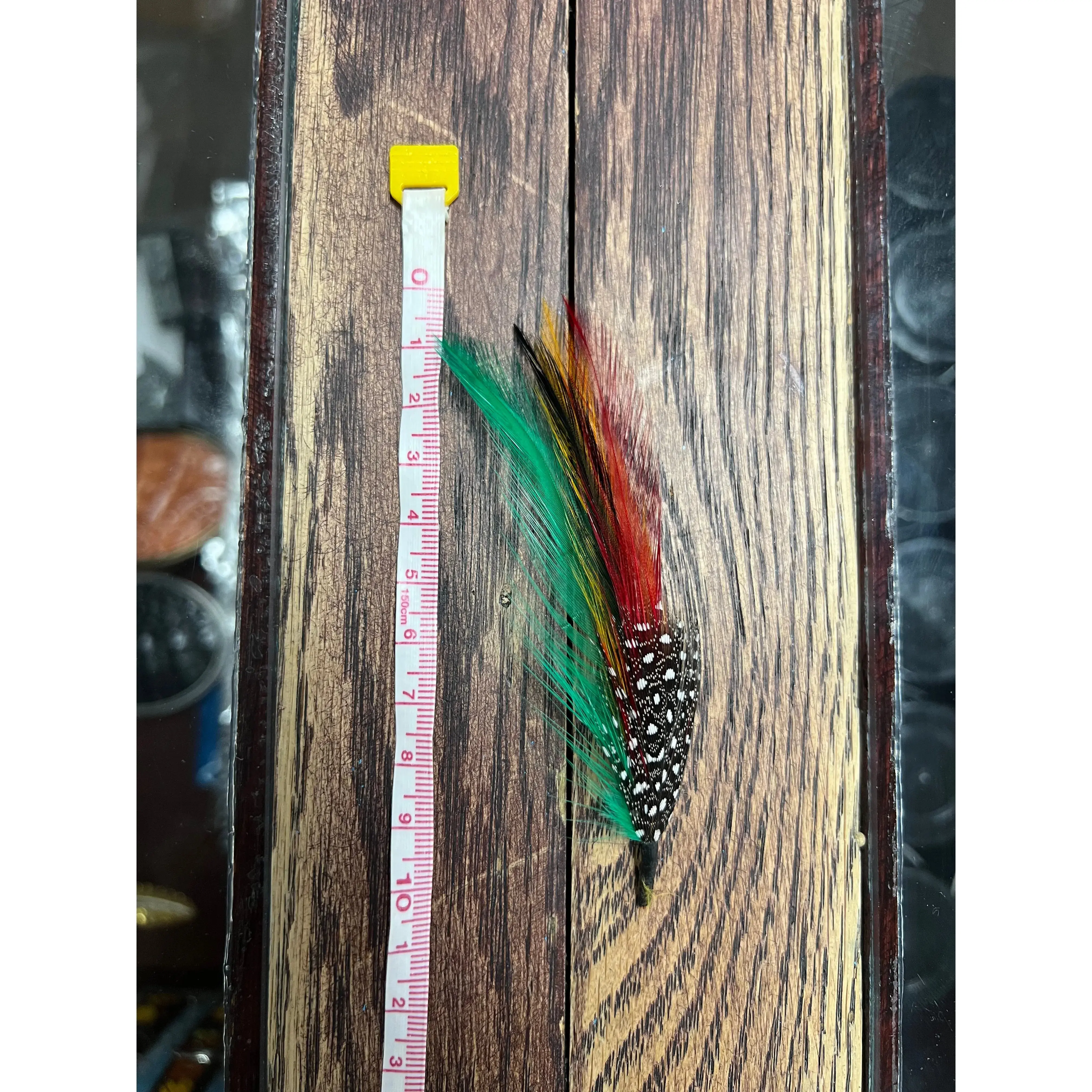 Multi-Color Hat Feather