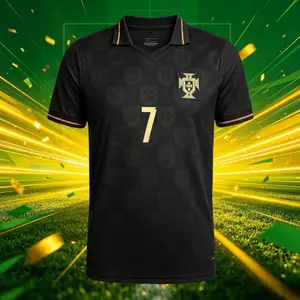 2026 Portugal Home Away 7# Cristiano Ronaldo Short Sleeve Soccer Jersey Fans Version Breathable