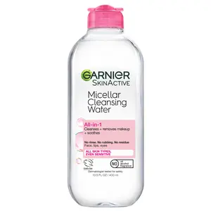 SkinActive Micellar Water, Hydrating Facial Cleanser & Makeup Remover, Suitable for Sensitive Skin, Cruelty Free, Garnier