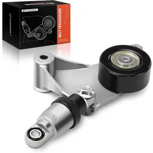 Premium Belt Tensioner Assembly with Pulley Compatible With Toyota RAV4, Solara, Camry, Highlander, Scion tC Replace# 166200W110, 1662028010