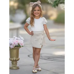 Forever In Style Lace Top and Skort Set