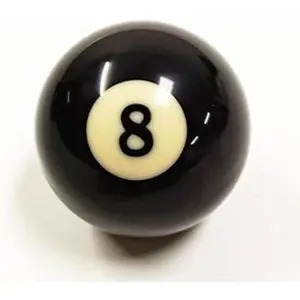 Replacement Pool Ball Eight Ball 2-1/4" Regulation Size & Weight Billiard 15 Object Balls
