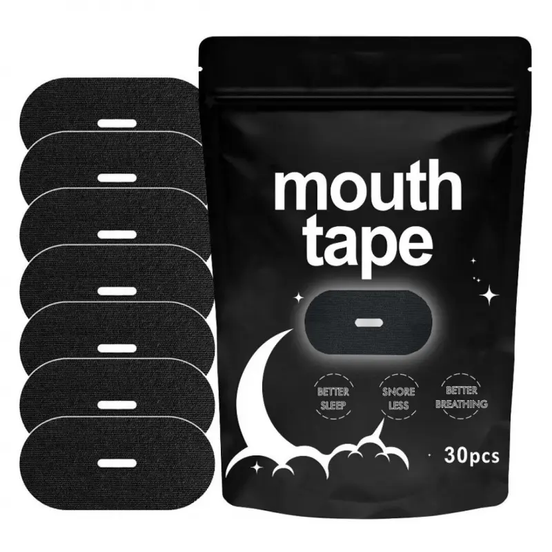 Sleep Mouth Tape, 30pcs/set Sleep Mouth Strip, Sleep Mouth Guard, Mouth Tape for Improving Sleep Quality, Mouth Tape for Snoring, Personal Care, Breathable Mouth Tape