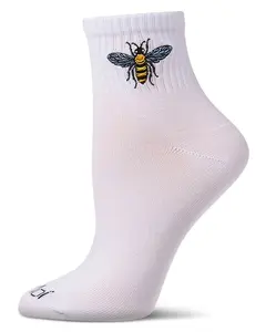 Bees Athletic Quarter Sock