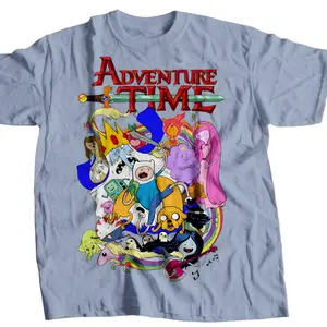 Adventure Time Vintage Shirt, Adventure Time Finn and Jake Shirts, Adventure Time Cartoon Fan Gifts - Vintage Graphic Tee – Unisex S-3XL – Menswear & Womenswear – Streetwear Tops – Casual Cotton Crewneck Shortsleeve T-shirt